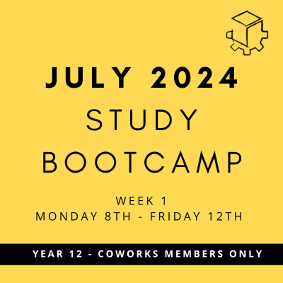 Study Bootcamp July 2024 - Week 1 (8-12 July)