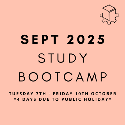 Study Bootcamp Sept/Oct 2025 (7-10th Oct) Week 2