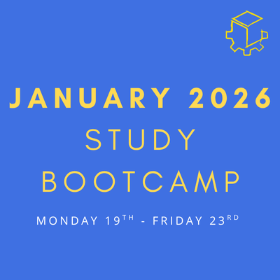 Study Bootcamp January 2026: 19-23 January